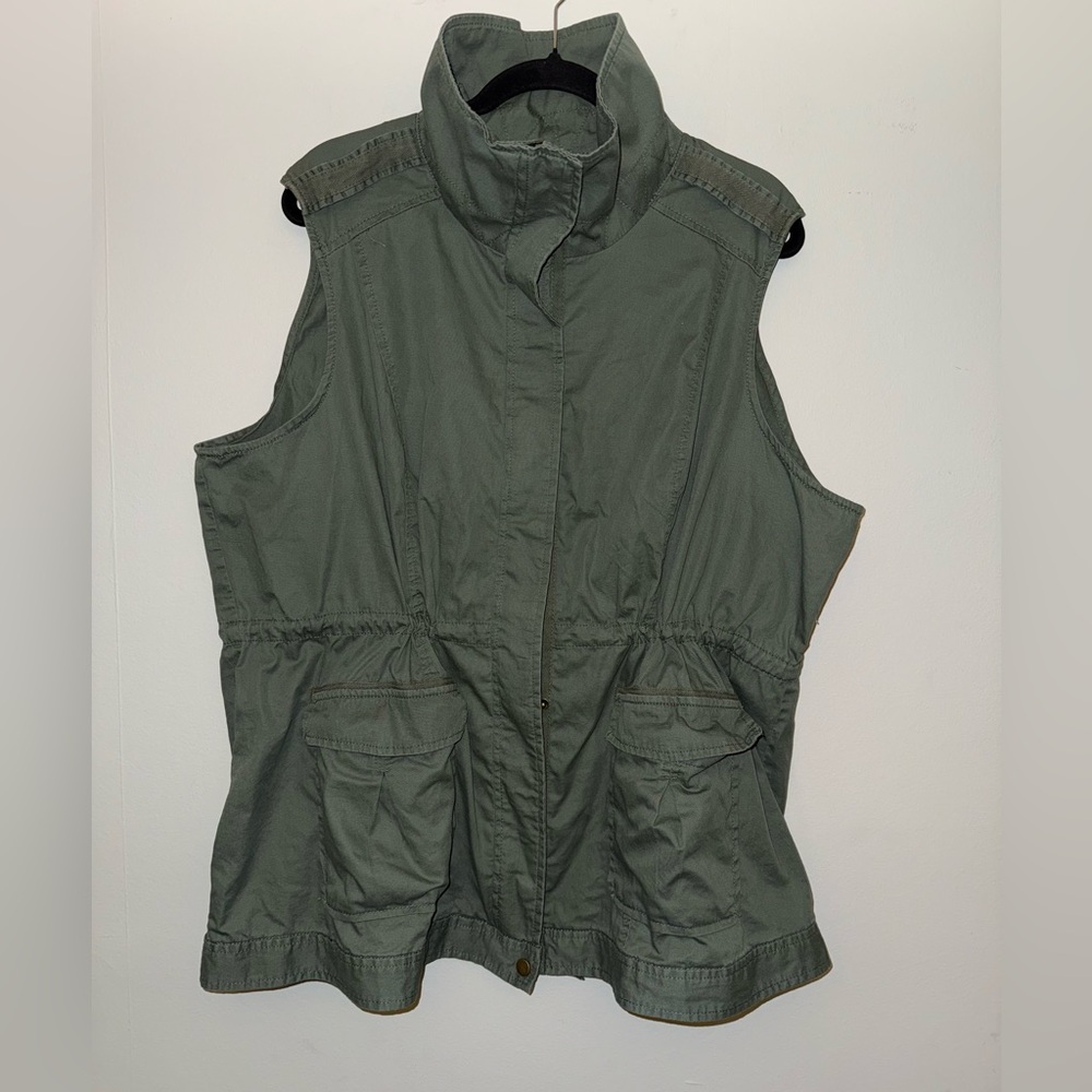ST JOHN’S BAY women’s vest plus size 2X ✨ - Picture 2 of 10